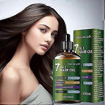 Aceite capilar 7 en 1 2026: solución multifuncional para el cuidado del cabello con extractos de plantas naturales, hidratante, reparador y fortalecedor para todo tipo de cabello.