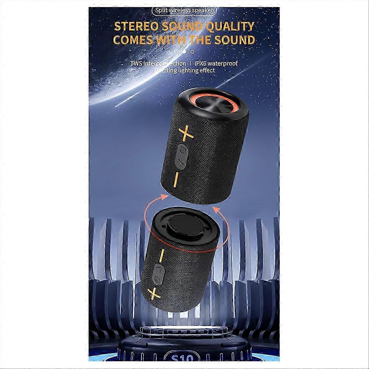 S10 Detachable Bluetooth Speaker Portable Speaker