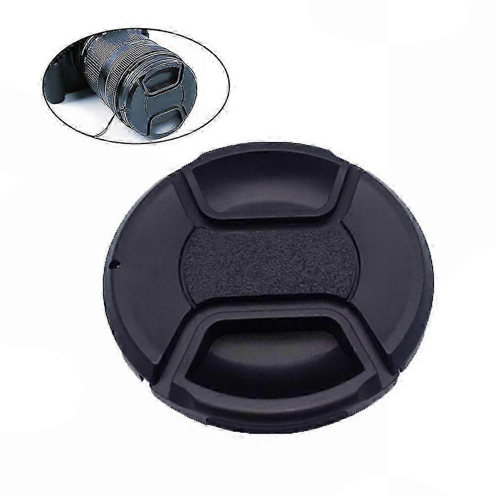 55MM Camera Lens Cap Cover Protector (Black)