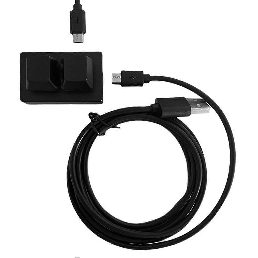 2-Key Customizable Keyboard with RGB - Wired, for Windows/Mac/Linux, Onboard Memory