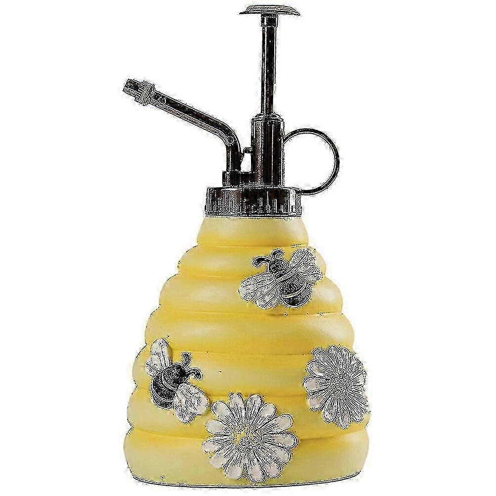 Bee Pattern Empty Spray Bottle Small Watering Can Compatible Flowers Qd