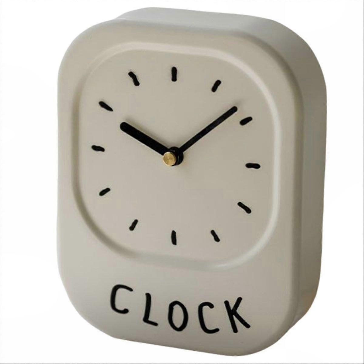 Korean Inspired Table Clock for Desk or Wall Decoration