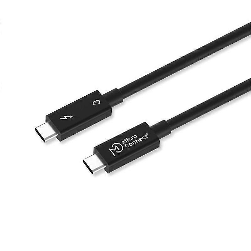 MicroConnect Premium Thunderbolt 3 Cable 0.5m 40 Gbits 240W