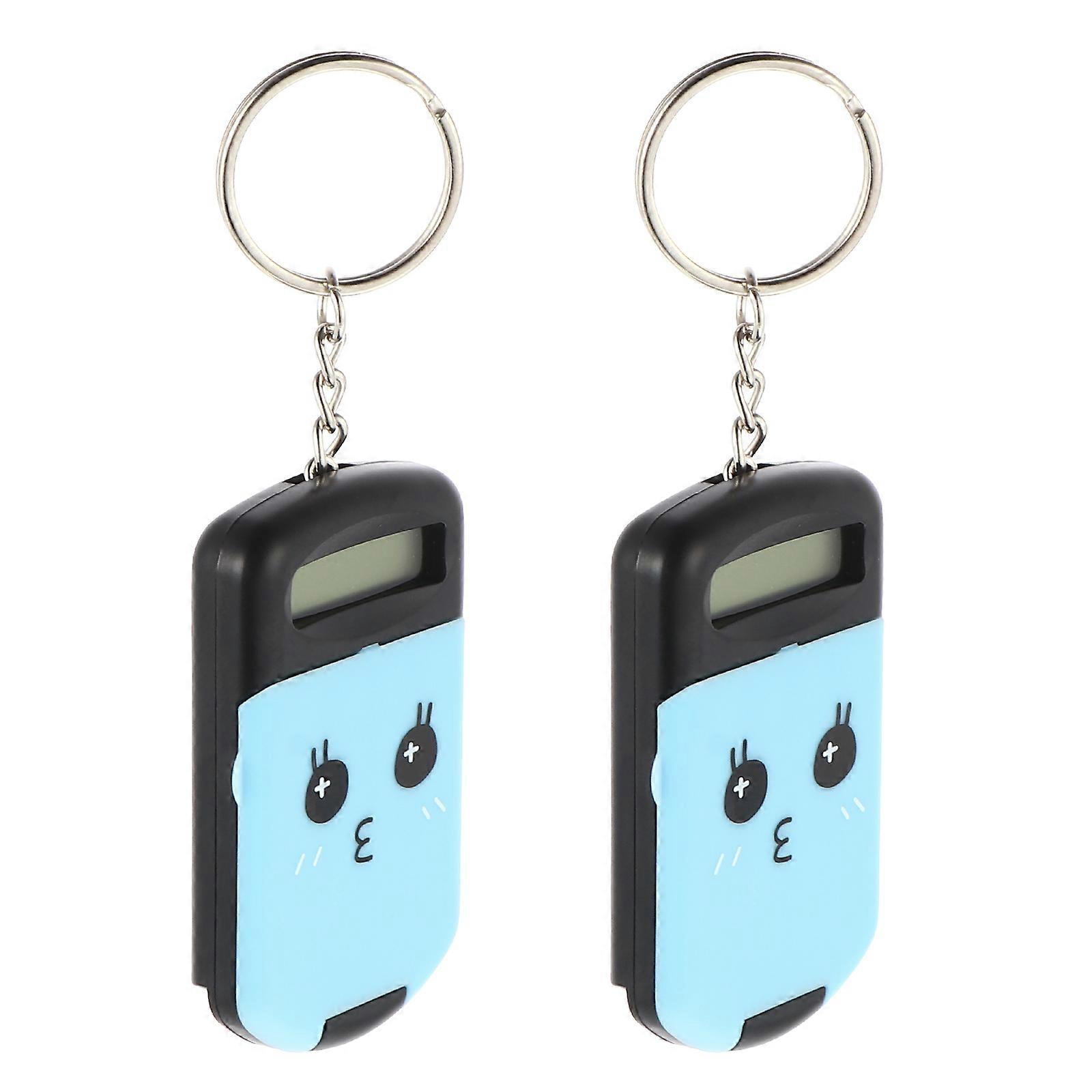 2pcs Mini Calculator Adorable Electronic Calculator Arithmetic Calculator