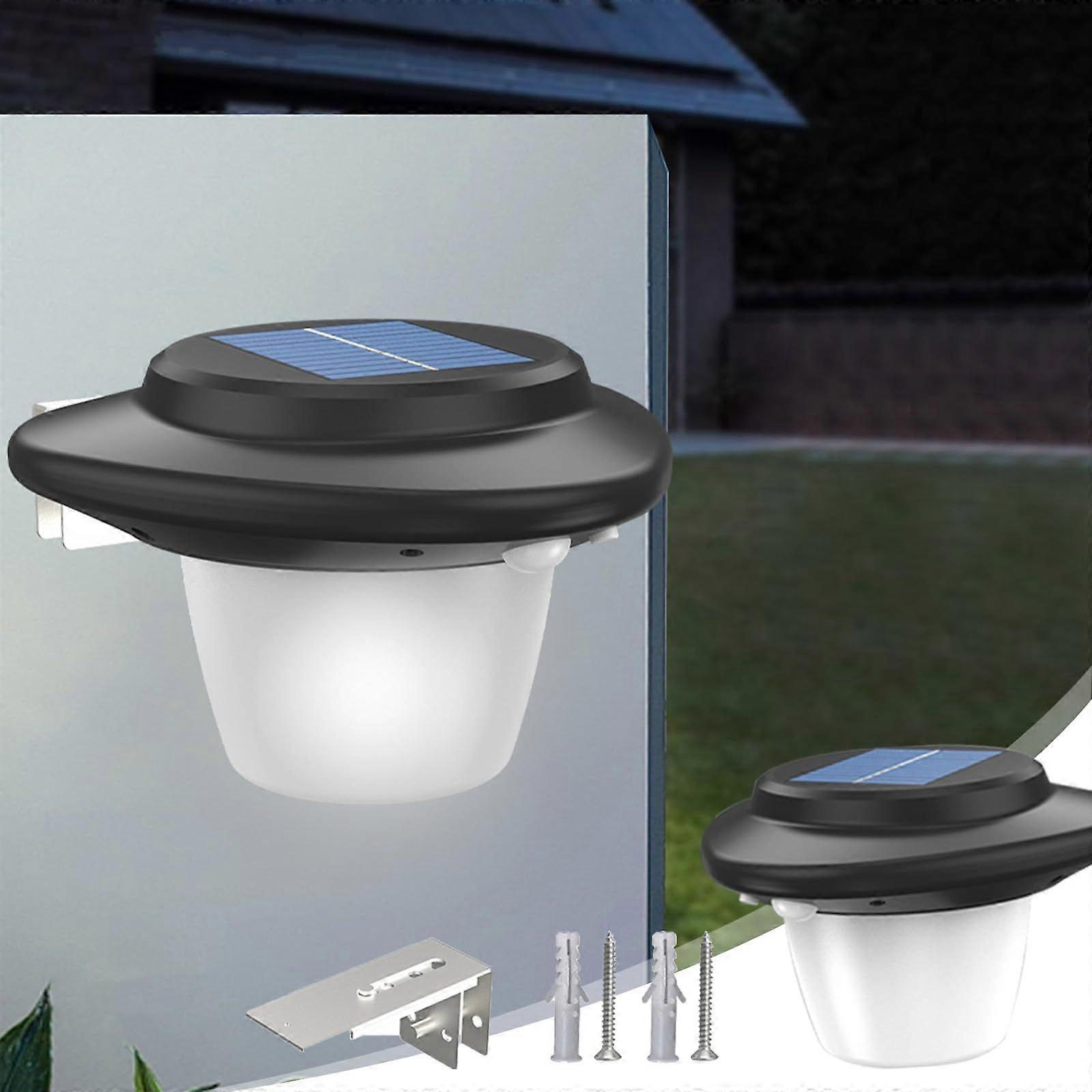 Outdoor Solar Wall Light (White Light)
