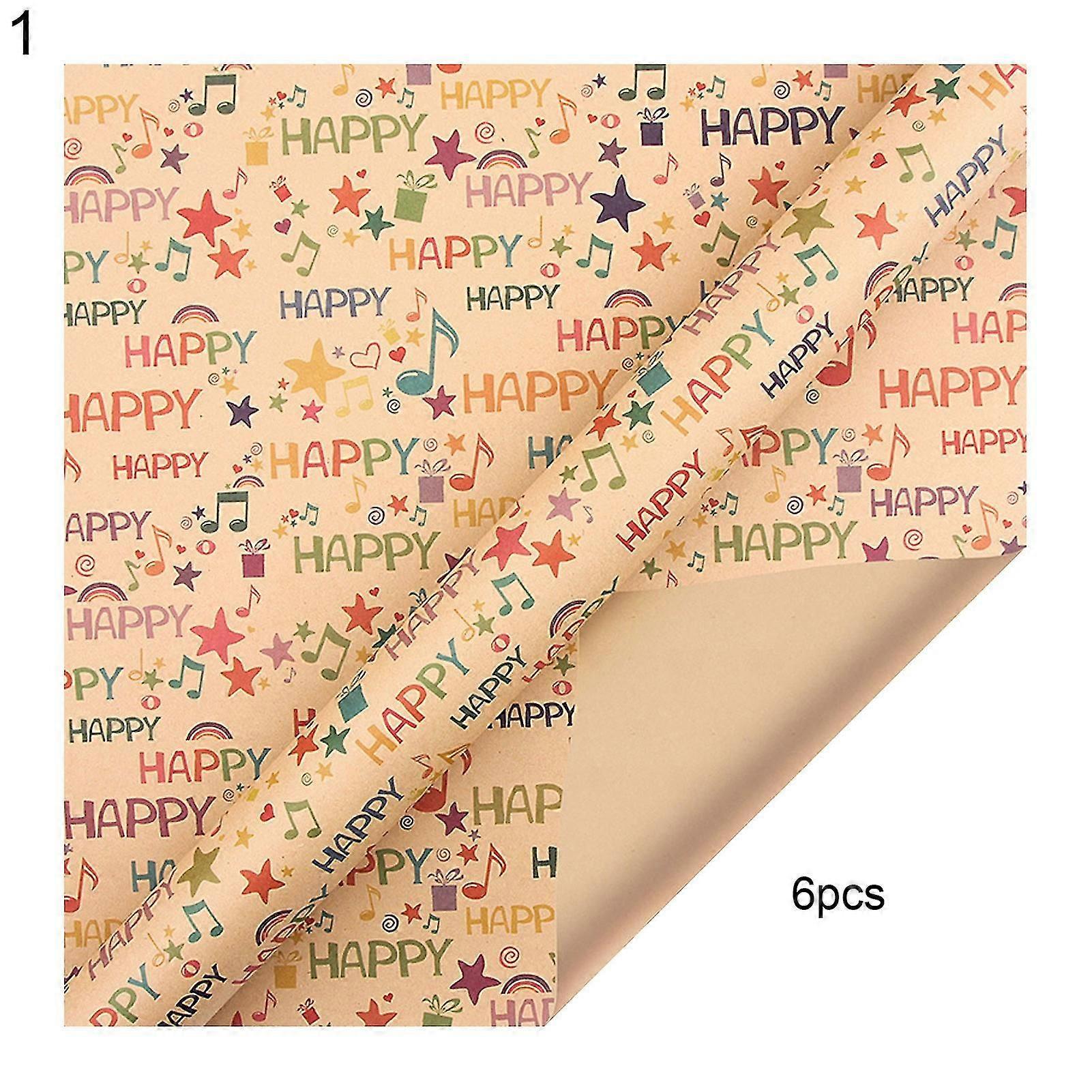1 Set Excellent Candy Wrapping Paper Practical Star