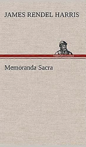 Memoranda sacra