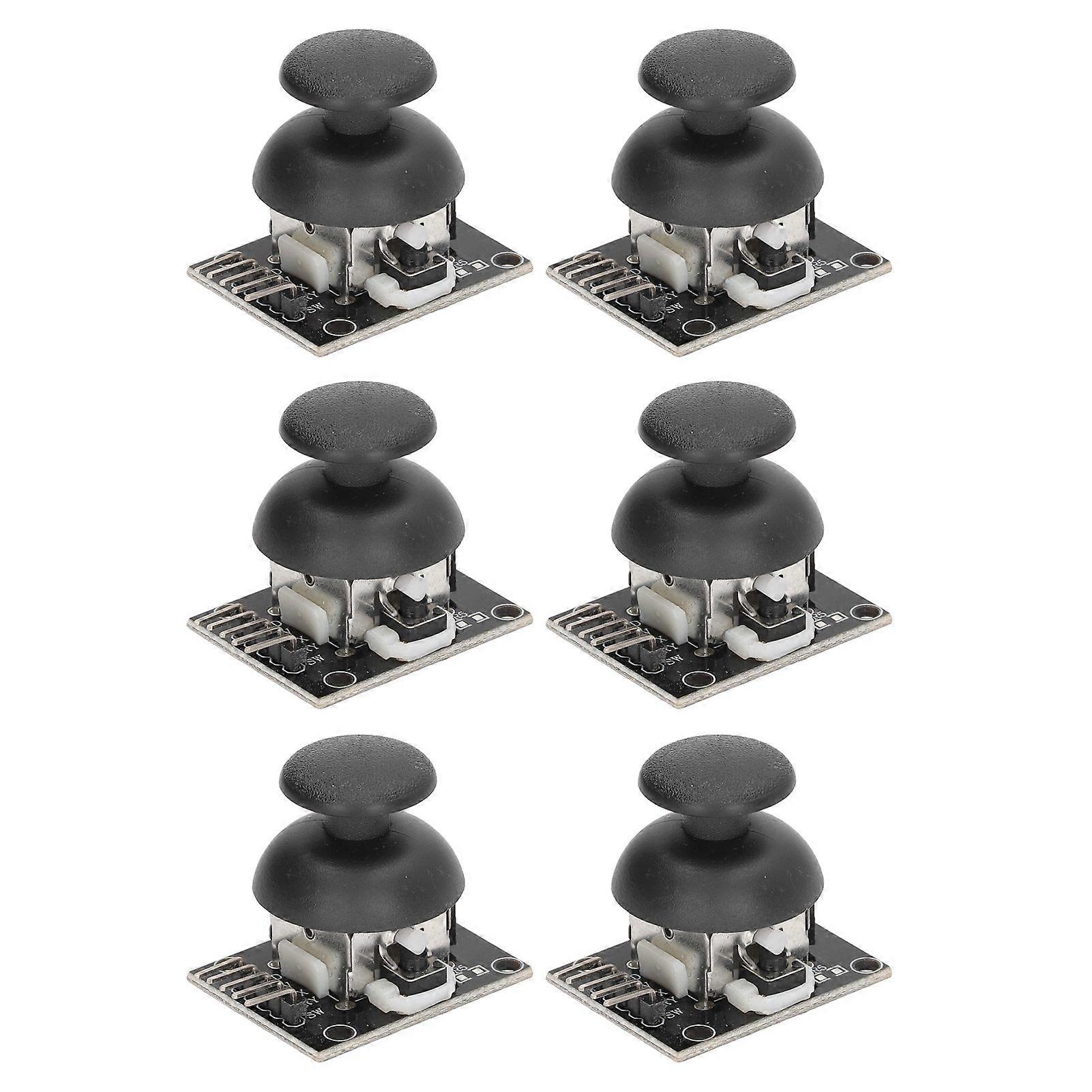 6 Sets Joystick Sensor Game Controller Module X Y Dual Axes Replacement Set Kit KY023