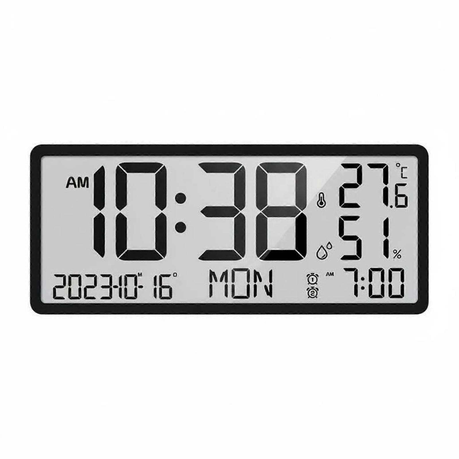Digital Clock Large Screen Multifunction Alarm Clock Date Display Timekeeping