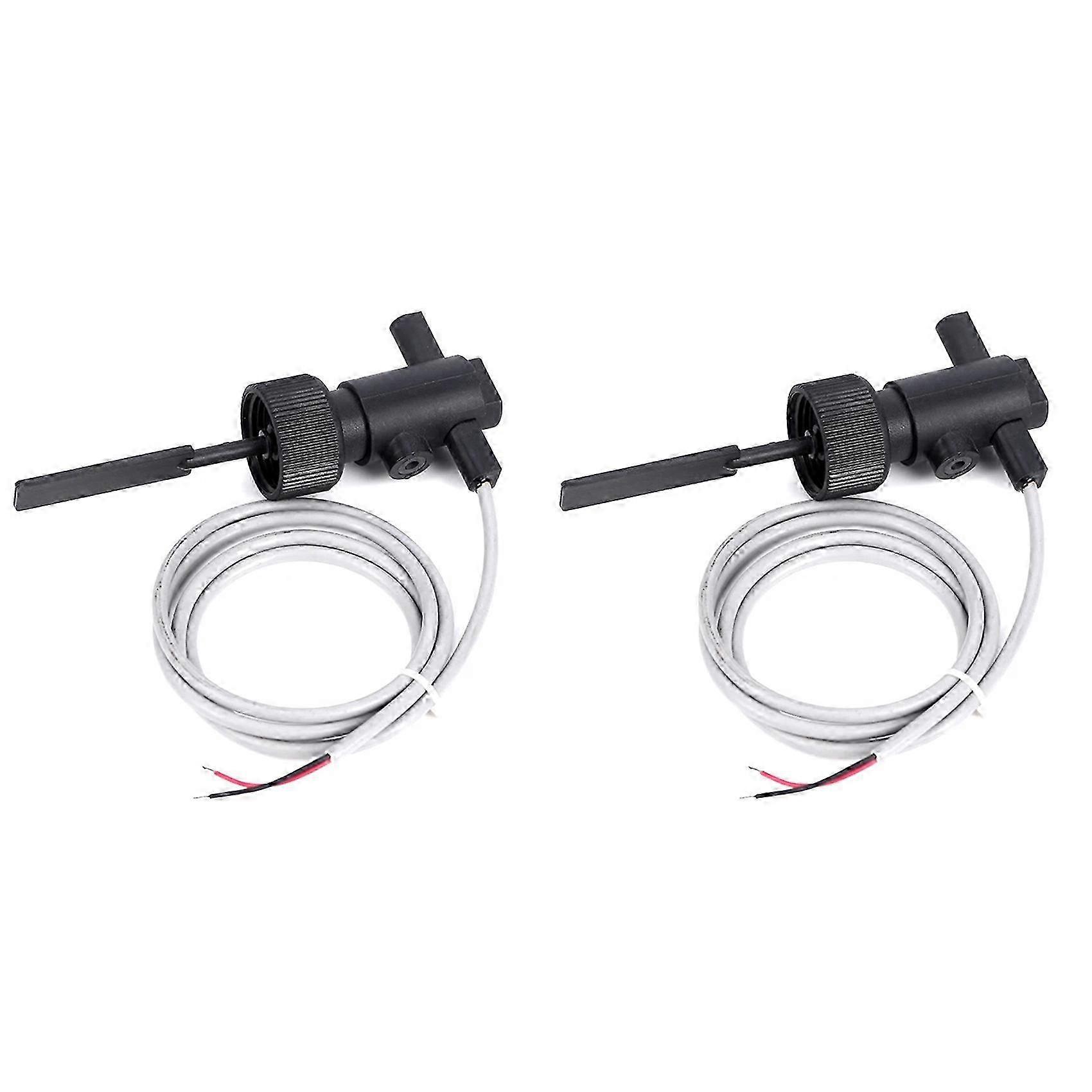 2X Water Flow Switch FS-10 100V High Precision Level Sensor Adjustable Water Level Control Float Level Switch