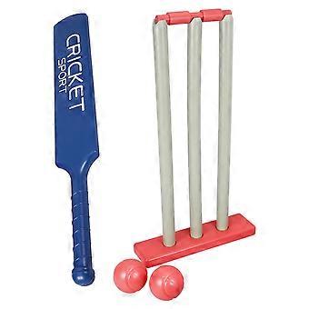Cricket Toy 1Set Bat and Balls for Outdoor Kids Playing Sports Game