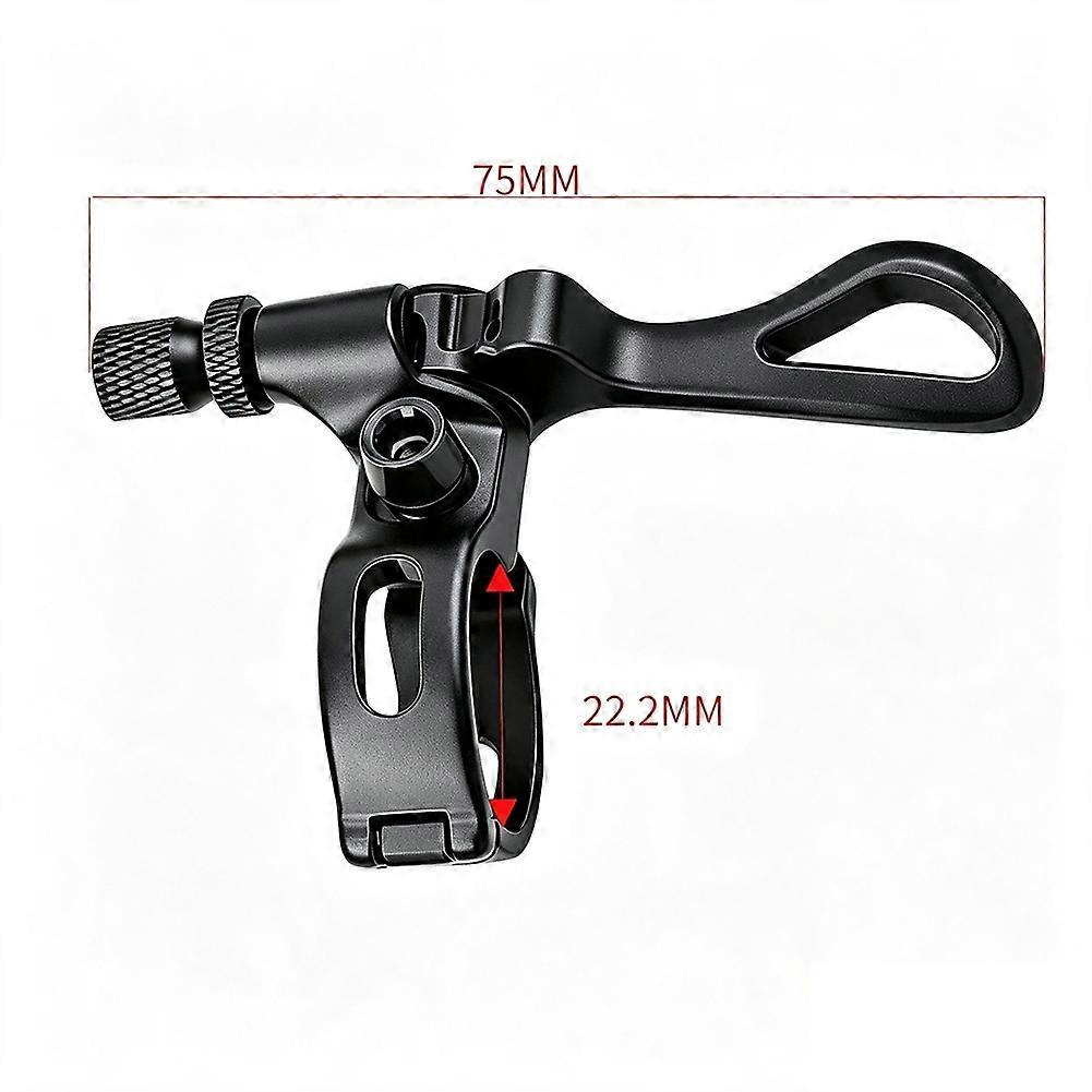 MTB Dropper Post Remote Lever (Including Cable and Housing), Compatible with Internal and External Cable Routing