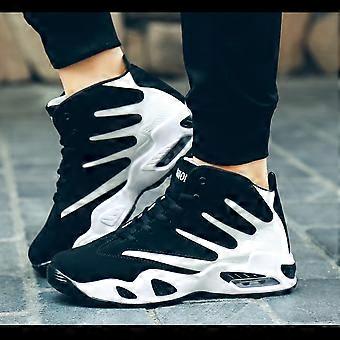 Men's High Top Basketball Shoes, Suitable For Running, And Daily Wear