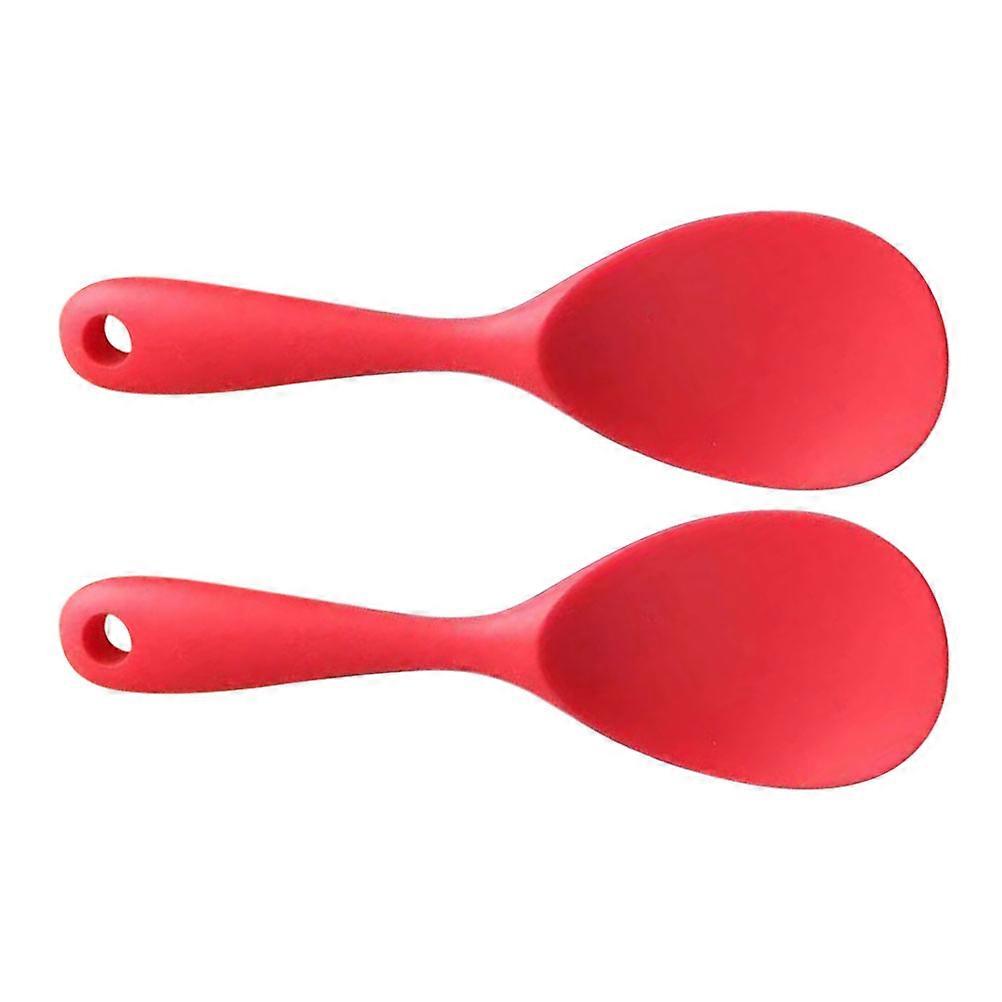 Paletta per riso in silicone, confezione da 2 pezzi.