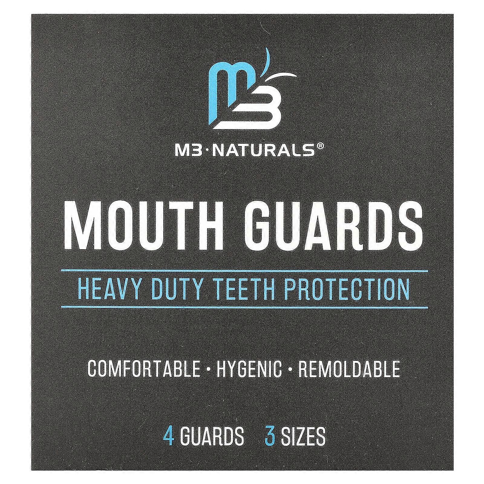 M3, Mouth Guards, 3 Sizes, 4 Guards