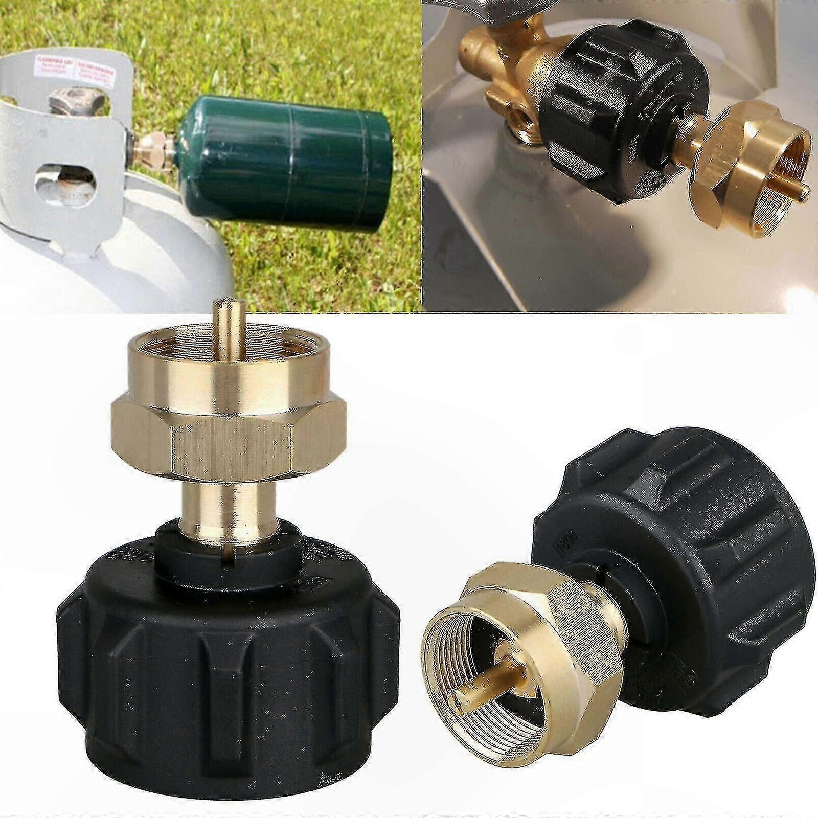 Portable Propane Tank Refill Adapter for Outdoor Use