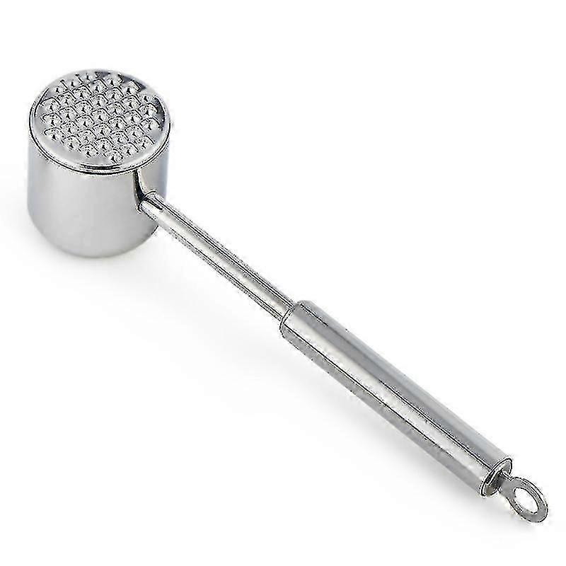 Solid 304 SS Meat Hammer Flat & Textured
