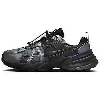 Nike V2K Run Metallic Dark Grey Burgundy Crush Dames HQ4053-001