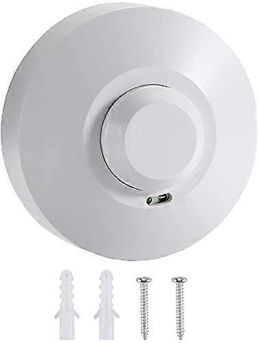 Microwave Motion Sensor Light Switch with Smart Motion Detection and Adjustable Sensitivity for Home and Office