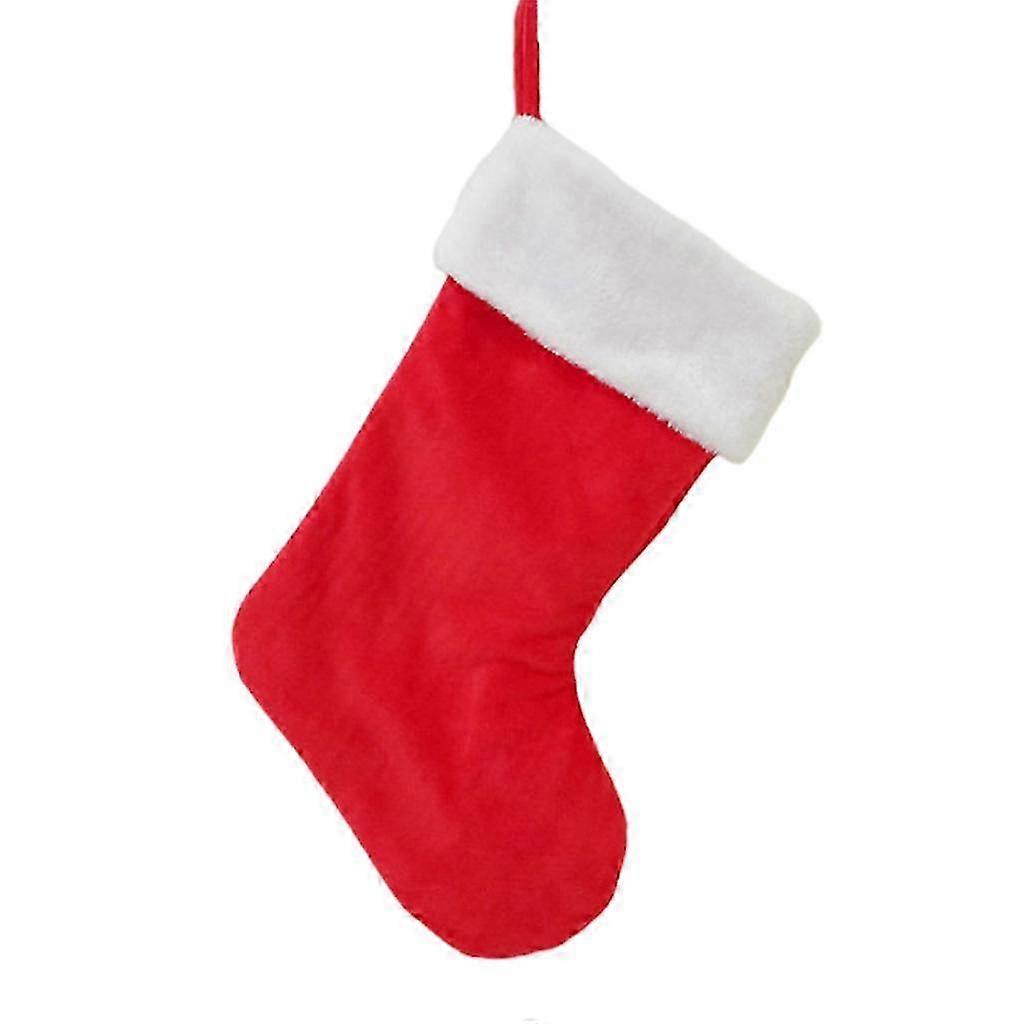 Classic Santa Velvet Stocking