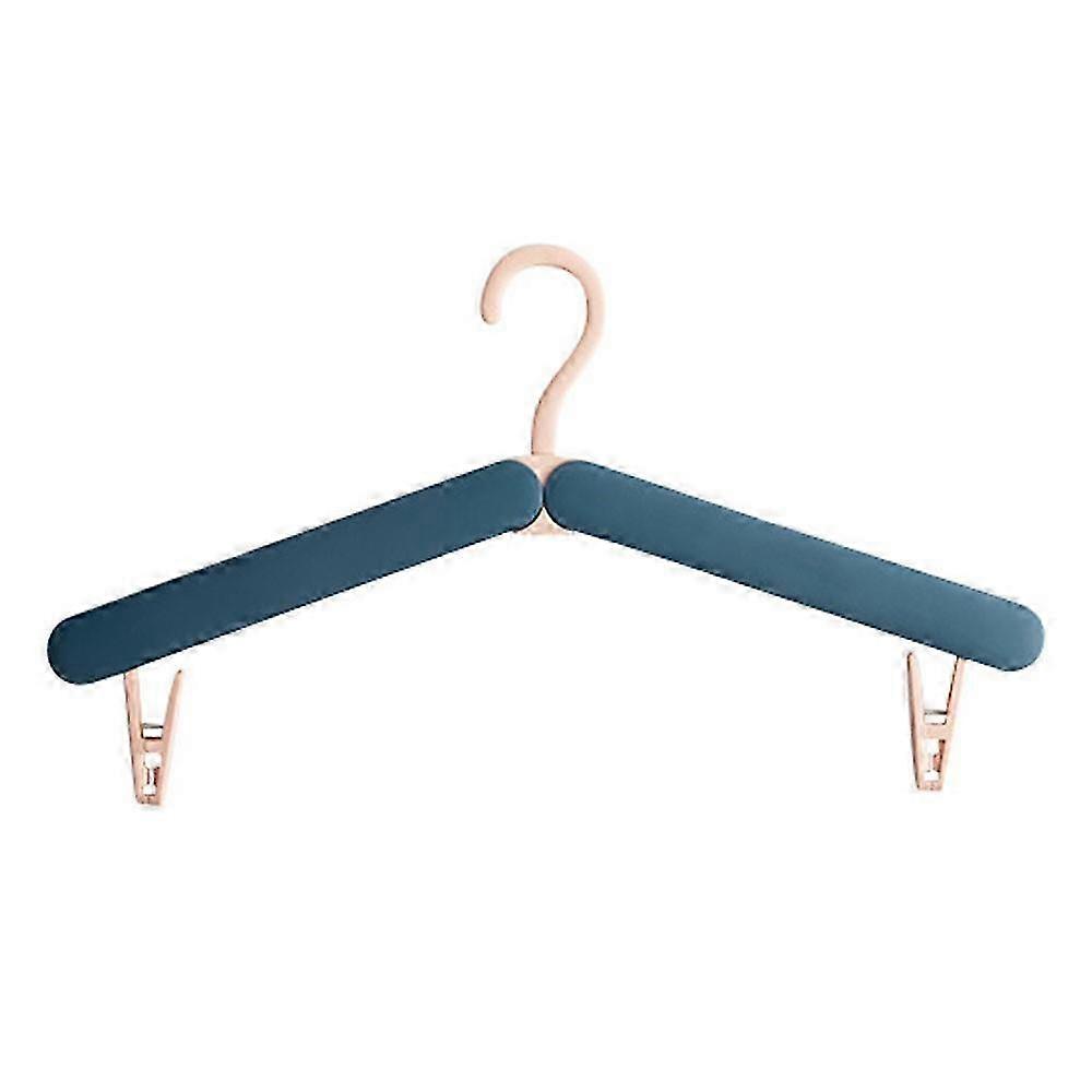 Compact Foldable Hanger With Clip Function