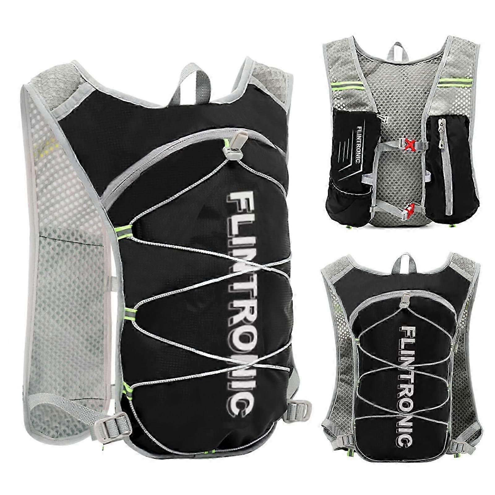 Reflective Breathable Running Hydration Vest