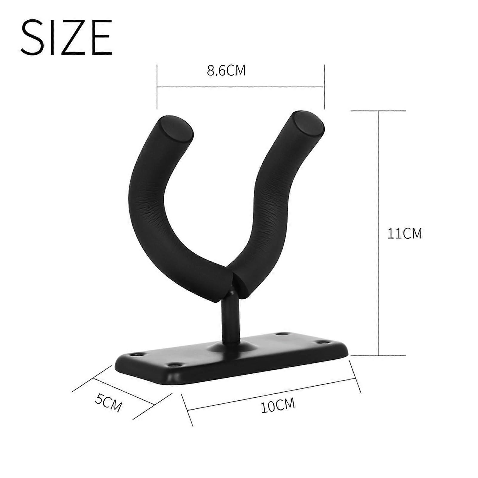 Professional Violin Wall Hanger 2 Pack, Secure SpaceSaving Holder with Soft Padded Support
