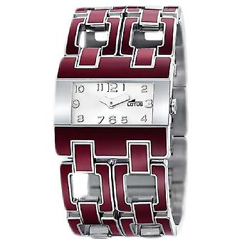 Lotus ladies Quartz Analog Women's Watch with 15465/6 Stainless Steel Bracelet
