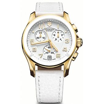 Victorinox Chrono Classic Quartz Analog Women Watch with Cowhide Bracelet V241511