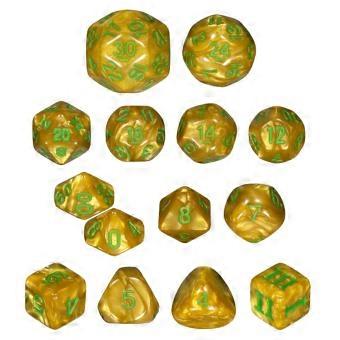 Dungeon Crawl Classics Dark Tower Dice Set for Classic Fantasy RPG Sessions