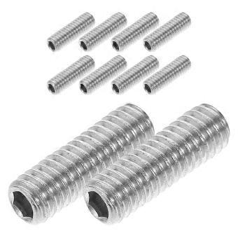 10pcs Yoyo Set Screws Metal Precision Fit Heavy Duty Screw Set Silver