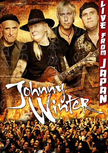 Johnny Winter Live from Japan DVD (2012) Johnny Winter cert E - Region 2