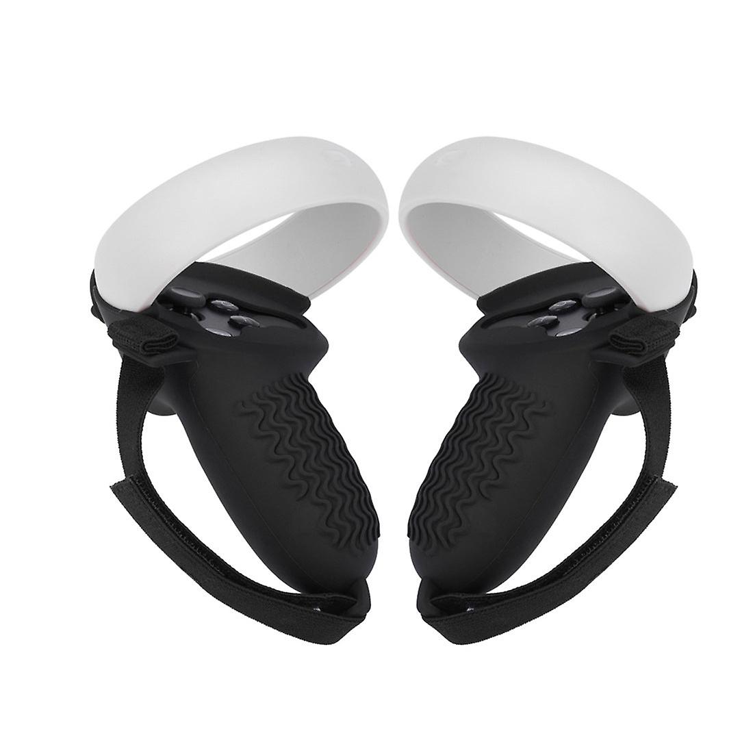 For Oculus Quest 2 Vr Glasses Handle Silicon Rubber Sleeve Anti-off Hand Strap