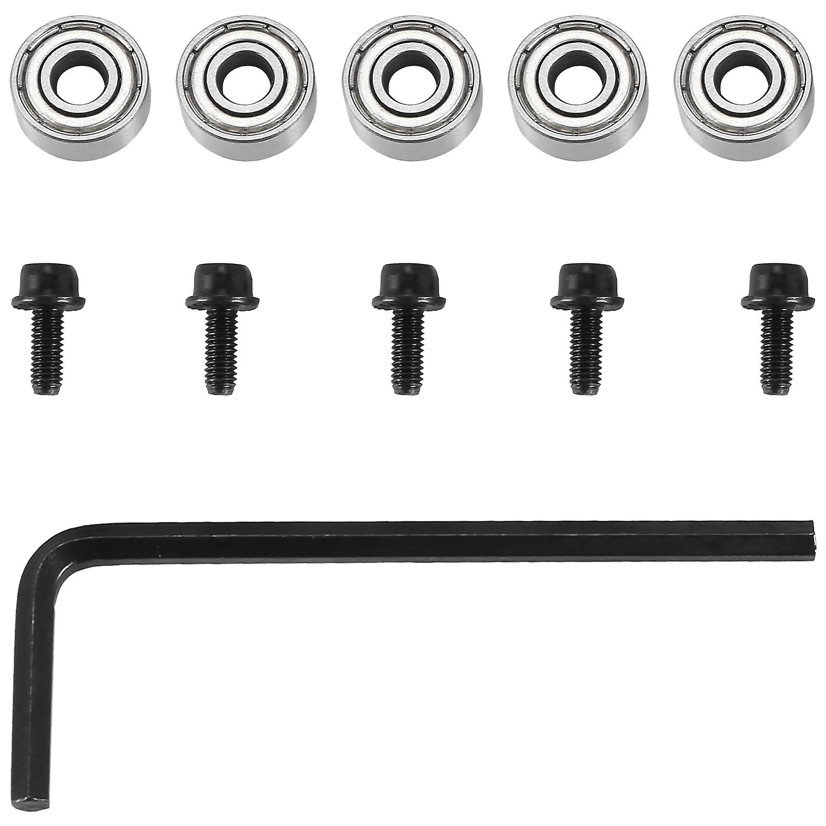 Top Bearing Router Bit Cutter Head Bearing Set Ball Bearing Accessories Kit Inner 4.76mm Outer 12.7