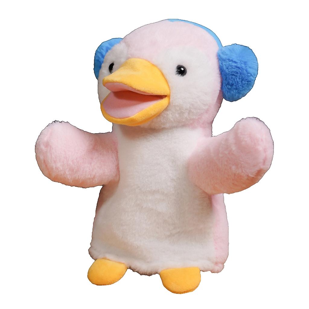 Mignon Animal Marionnette à main Jouet Marionnette en peluche douce Développer des dons d’intelligence