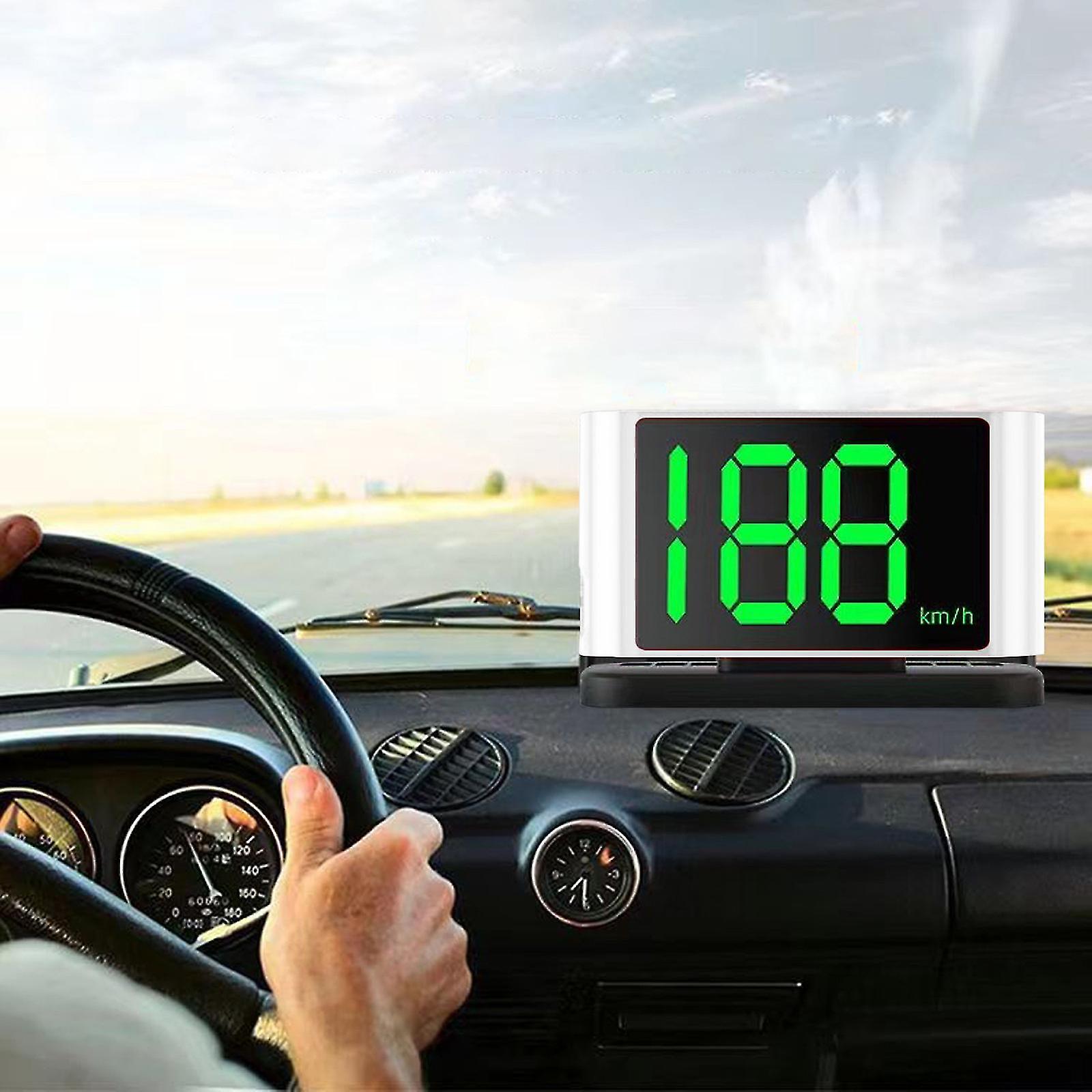 New Car Hud Up Display Safe Driving Meter Usb Hd Speed Display With Par Ph Number Plate Plug And Play