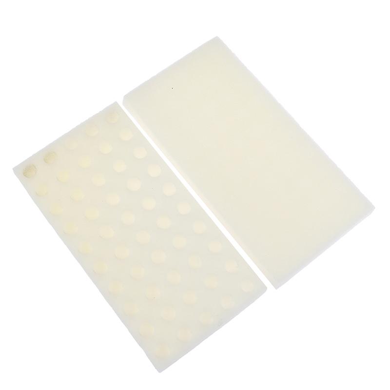 100pcs White Seedling Sponge Soilless Hydroponic Vegetables Nursery Pots