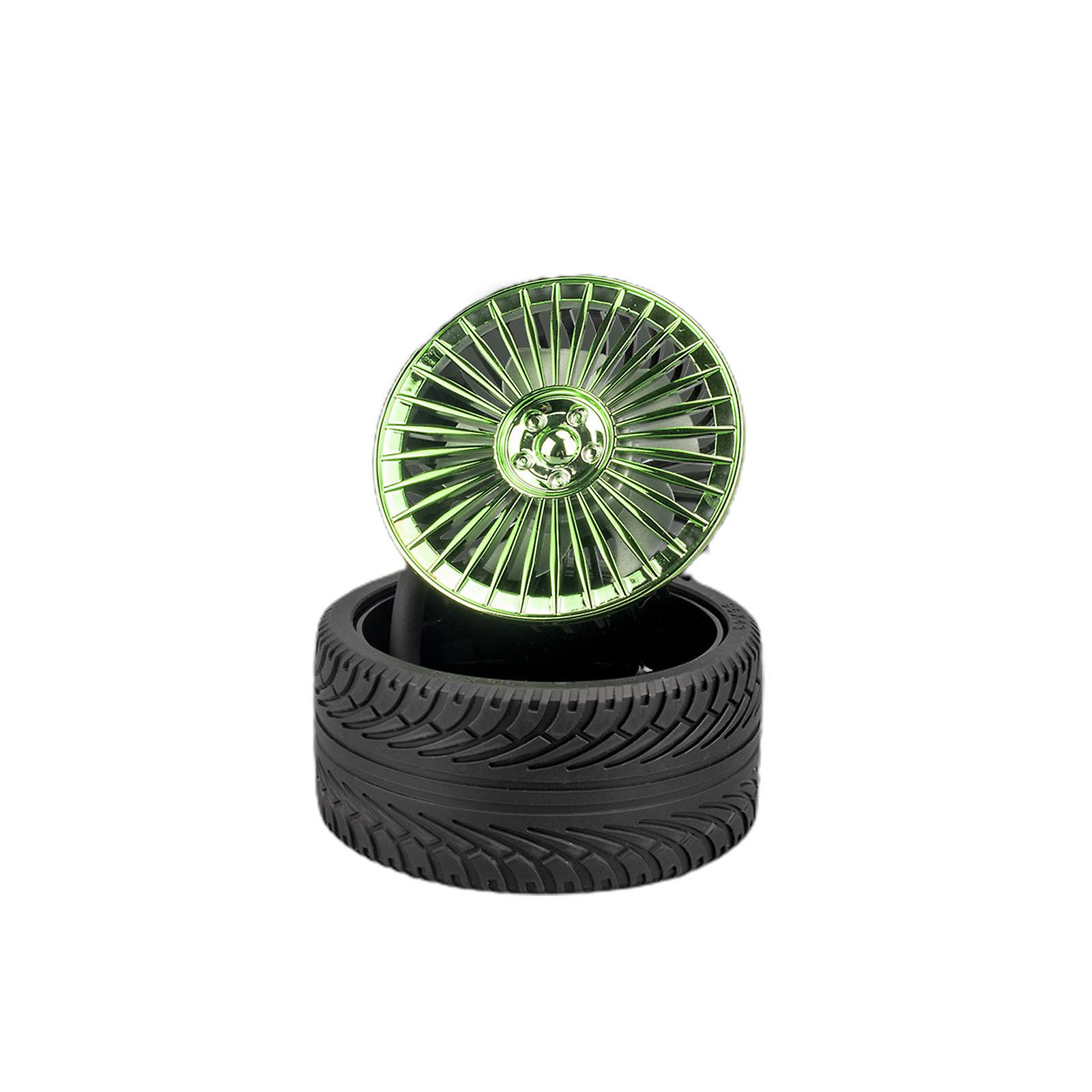 Creative Retro Wheel usb Mini Handheld small fan Portable folding ornaments rechargeable