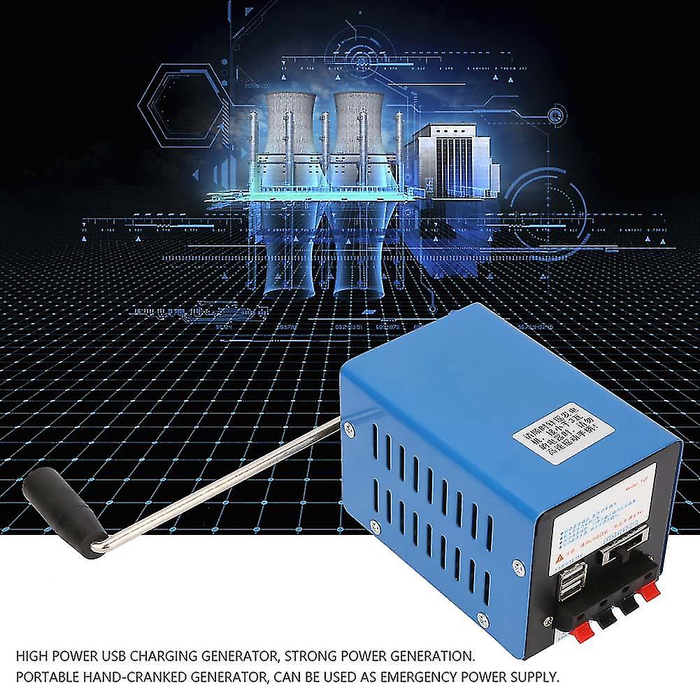 Portable High Power Handcranked Charging Generator Usb Charging Emergency Dynamotor