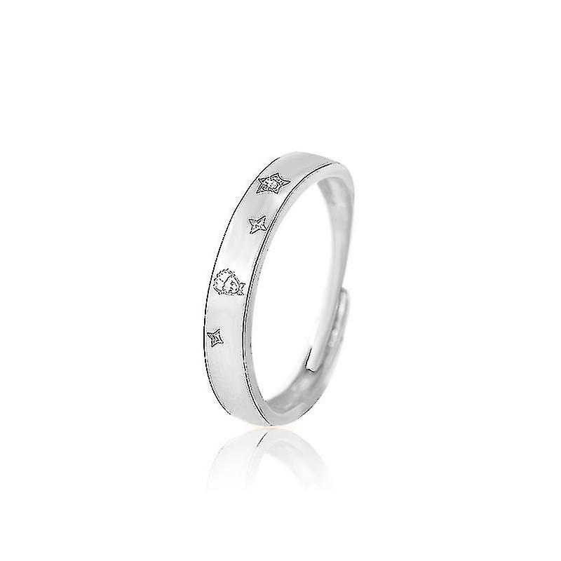 Little Prince Rose S925 Sterling Silver Couple's Ring