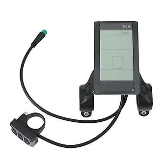 S830 24v 36v 48v Lcd Display Screen For Electric Bicycle Ebike Meter Panel Universal With Usb Cycli