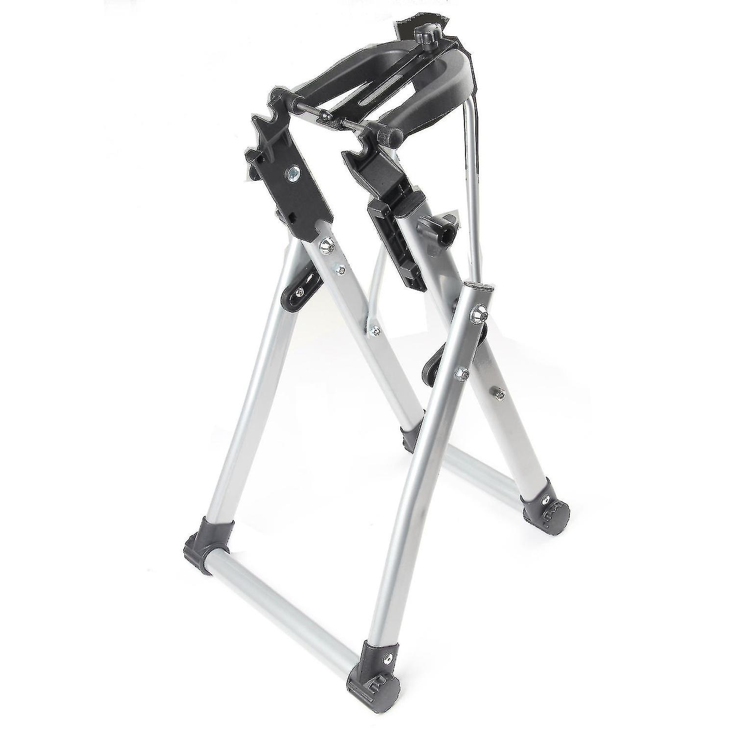 Bicycle Wheel Trimming Frame Foldable Mountain Bike Wheel Correction Table Repairing Tool - Silver
