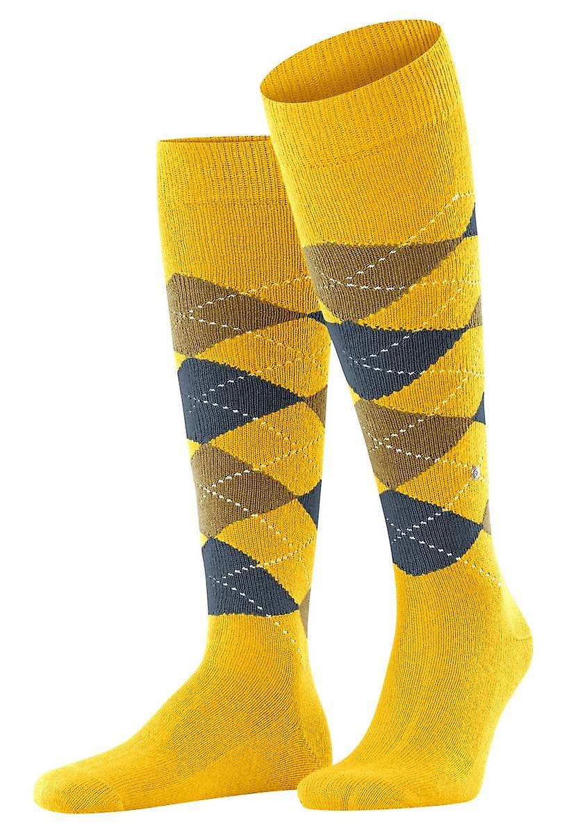 Burlington Preston Knee High Socks - Mustard Yellow