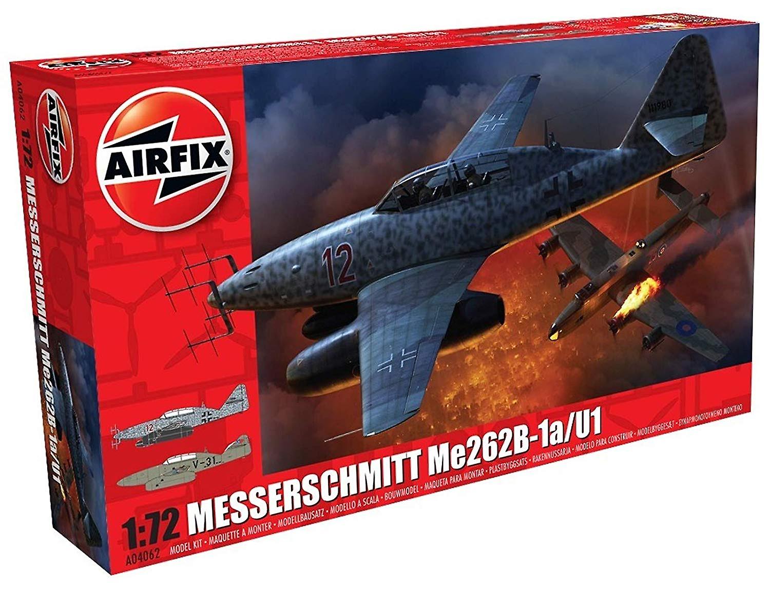 Airfix A04062 Messerschmitt Me262-B1a 1:72 Scale Model Kit