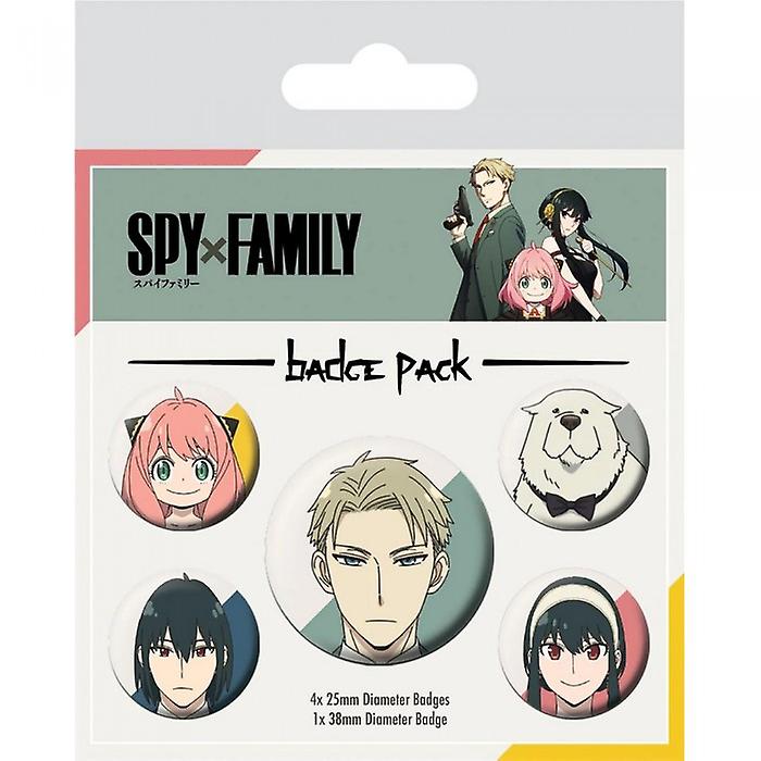 Spy x Family Badge Set (Pack of 5)