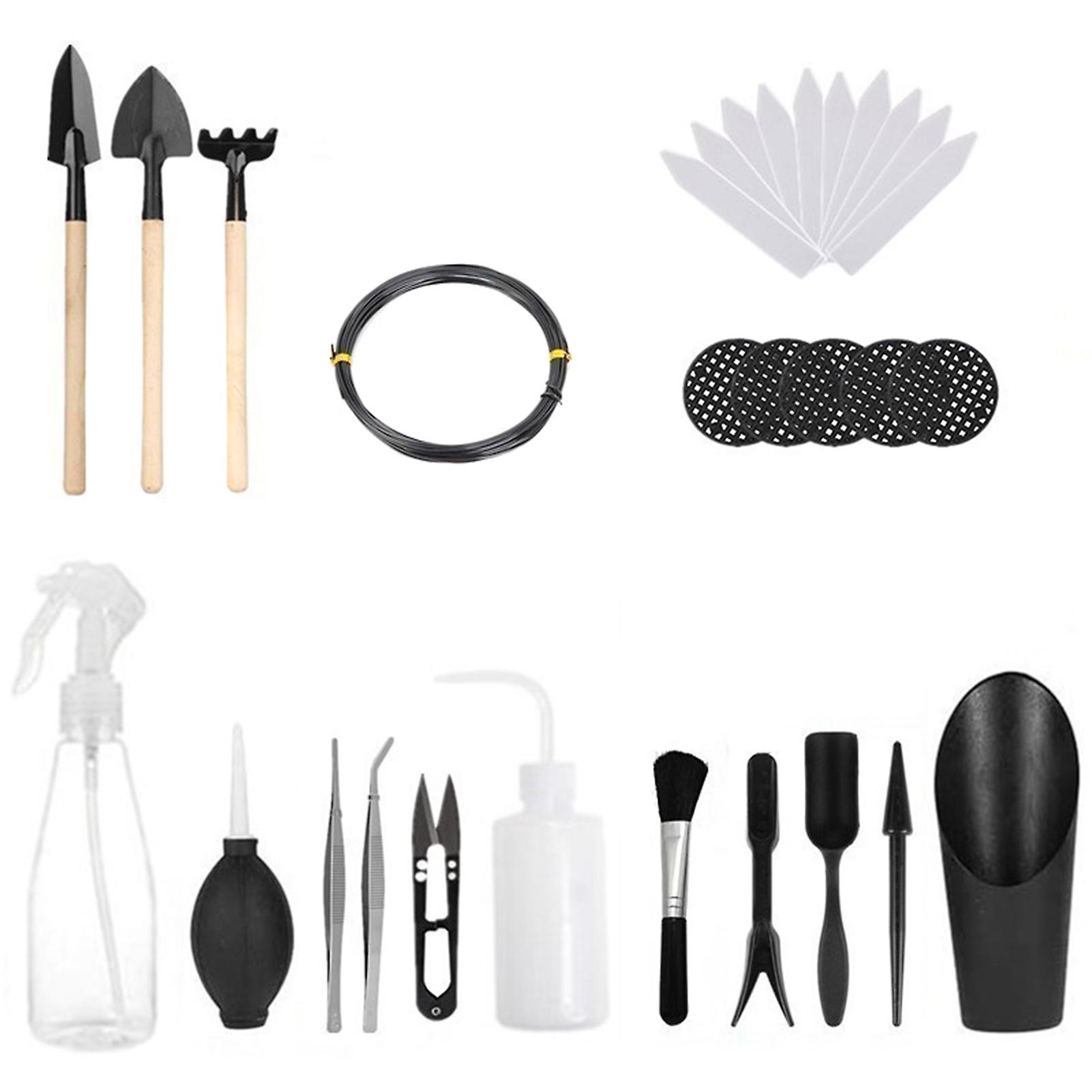 30 Pieces Unique Succulent Tool Set Suitable for the care of Indoor Miniature Garden and Plant