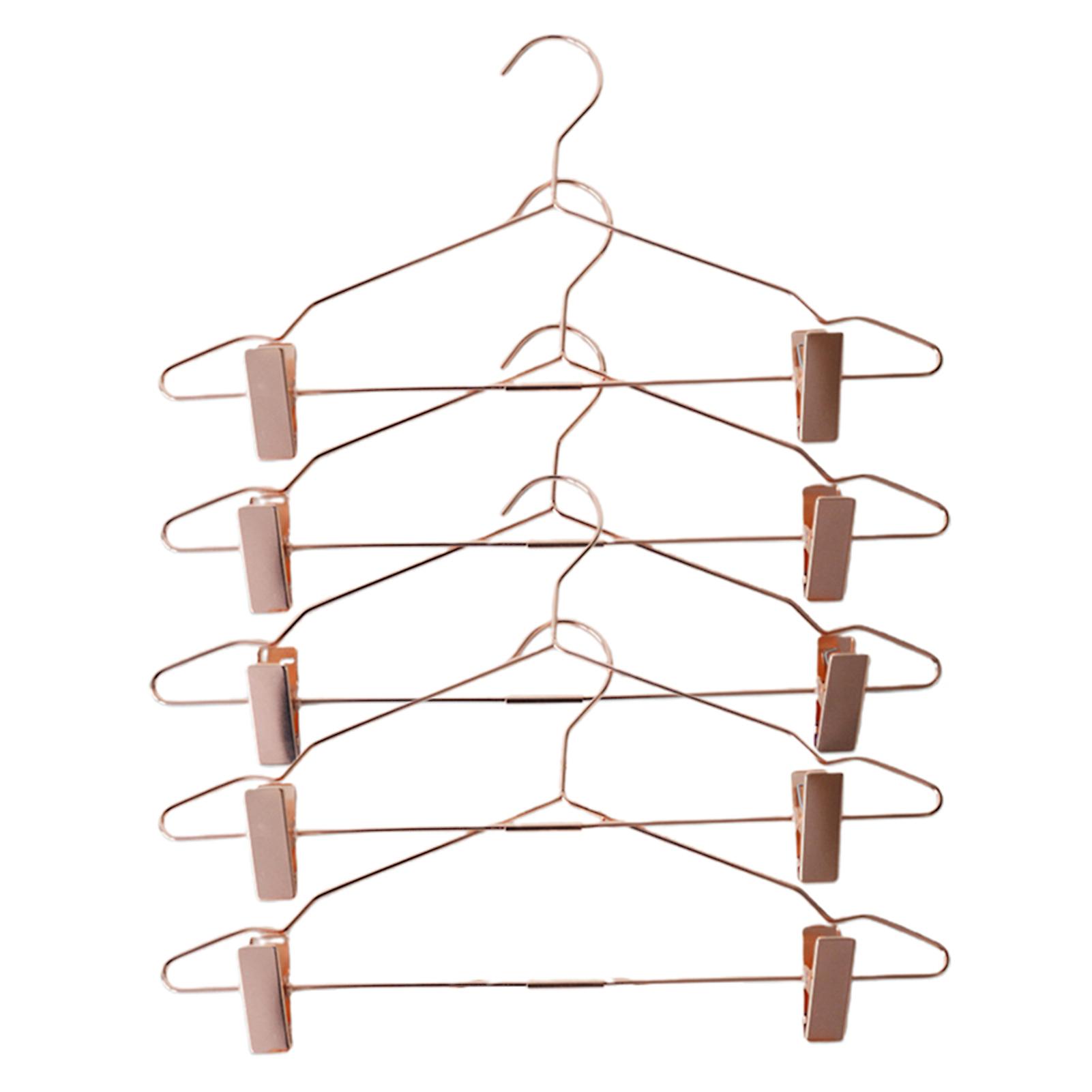 Metal Trouser Hanger for Trousers Socks & Skirts Space-Saving Clothes Hangers Multifunctional Metal