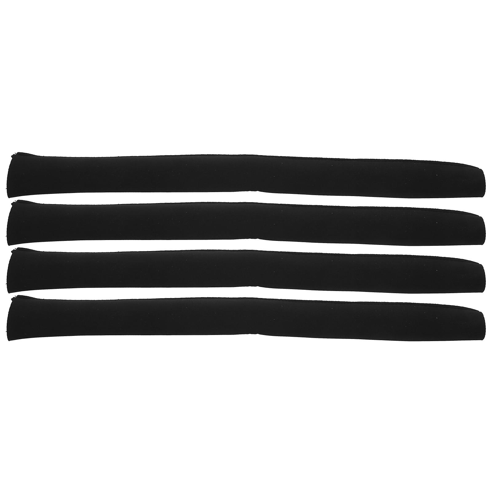 4Pcs Cord Organizer Management Sleeve Cable Cover with Zipper Protective Wrap with Ties Cord Wrap Sleeve