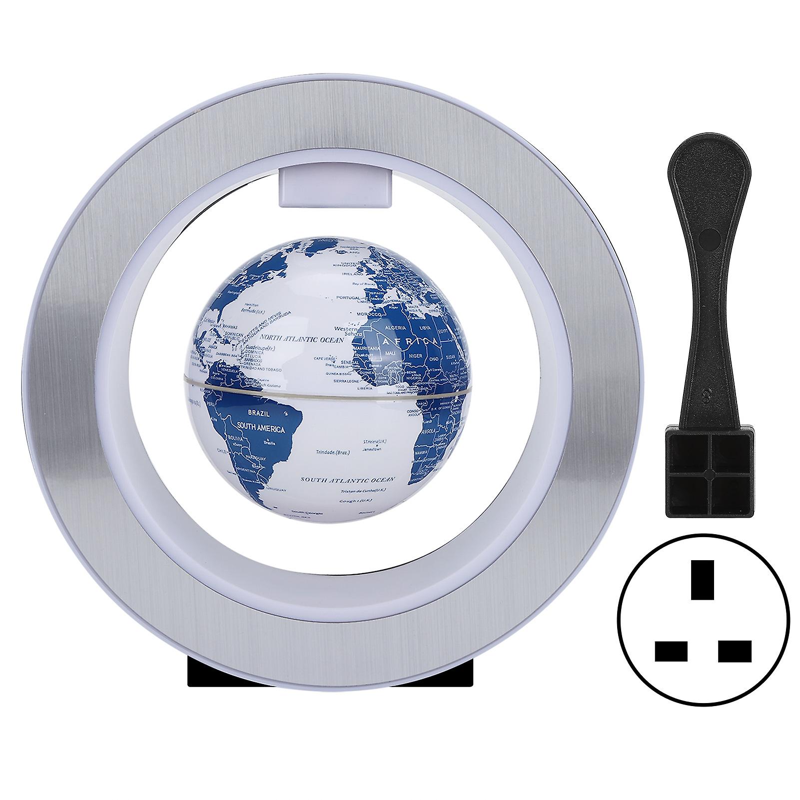 Magnetic Levitation Floating Globe with Colorful LED Light Desktop Decoration Birthday Gift 100‑240V
