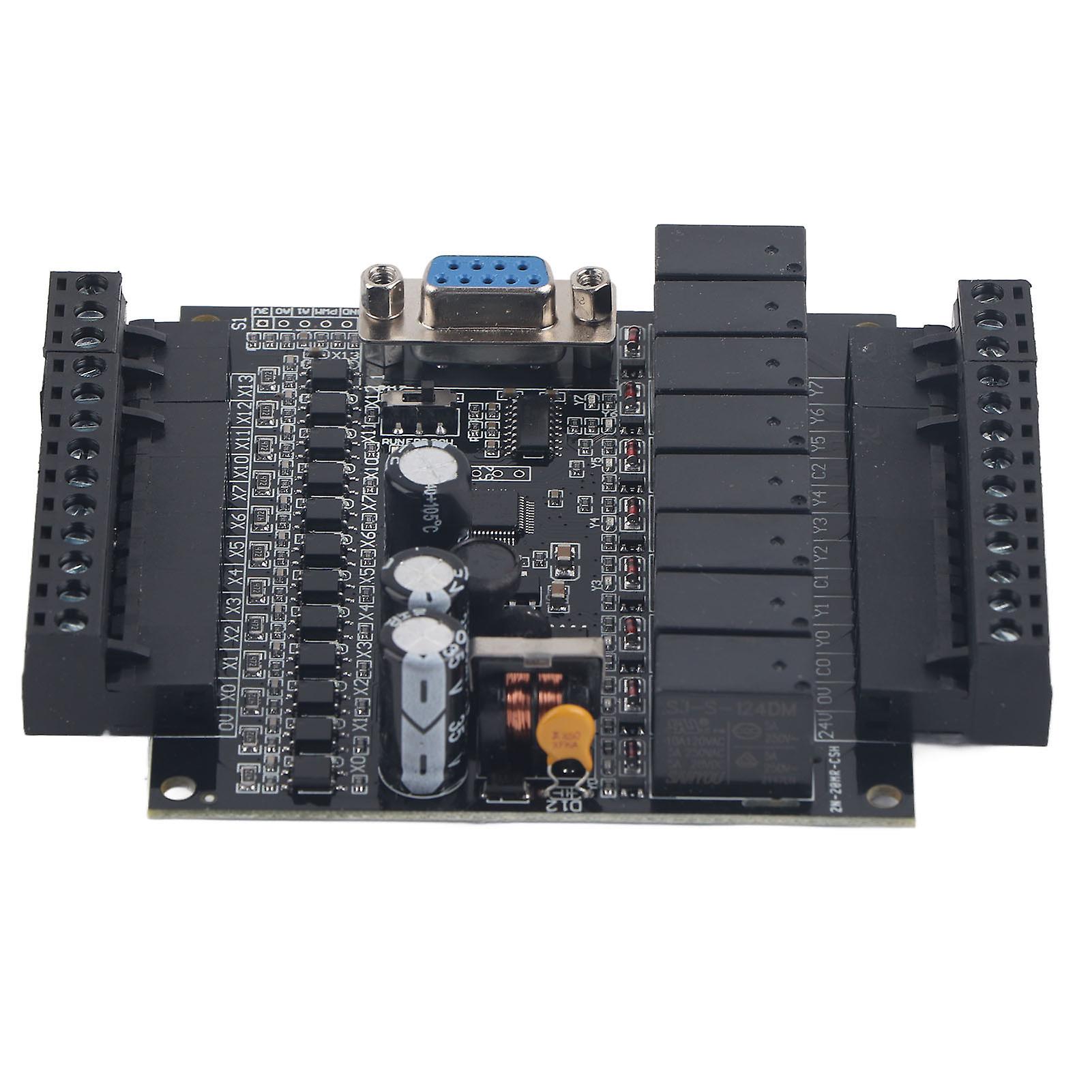 PLC Industrial Control Board Programmable Controller Electronic Component FX1N 20MRBoard Only
